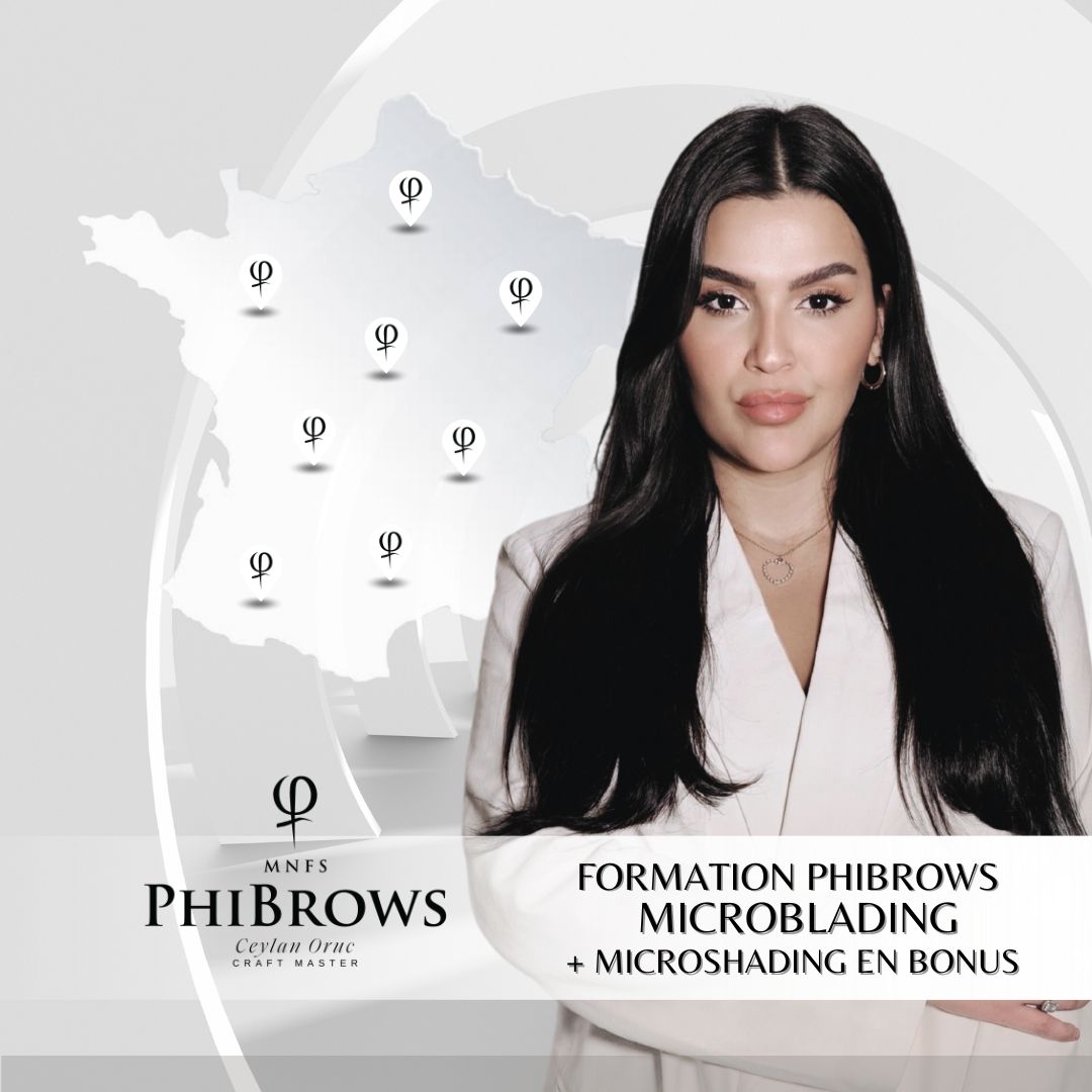 FORMATION PHIBROWS MICROBLADING À LYON - 2 JOURS